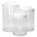 Reston Lloyd Reston Lloyd 11130 6pc Acrylic Canister Set  White 11130